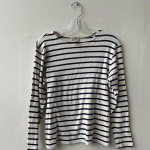 Vintage LL Bean Striped Long Sleeve Top